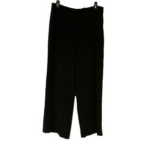 Talbots Pants Women Size 12 Petites‎ Black Bootcut Dress Pant Career Classic